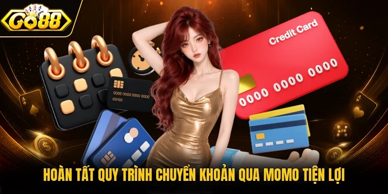Hoàn tất quy trình chuyển khoản qua Momo tiện lợi